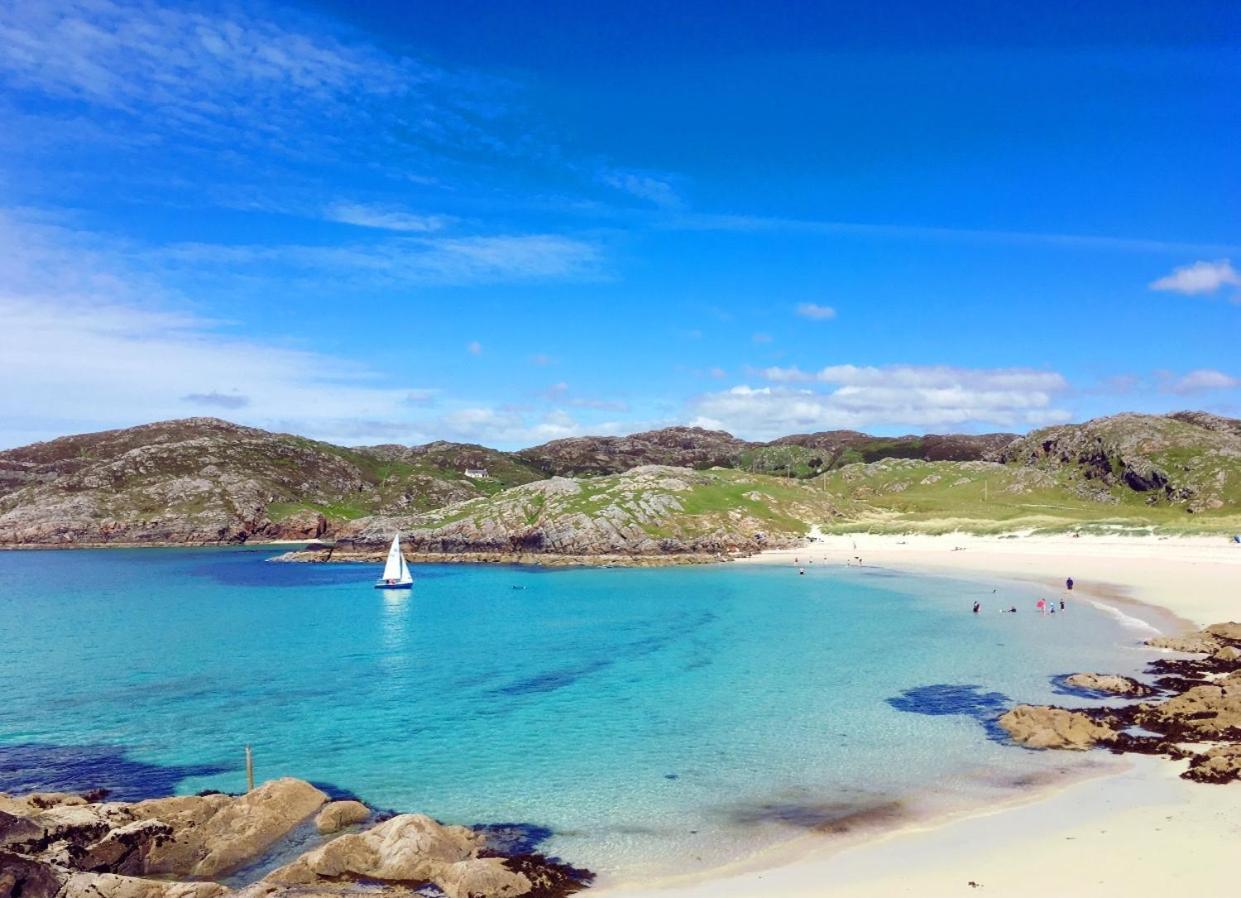 Beautiful Cottage In A Wonderful Highland Setting Drumbeg エクステリア 写真